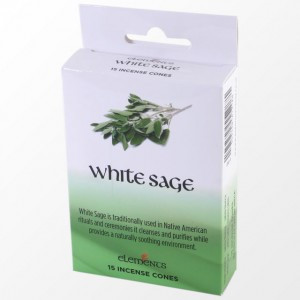 White sage / Valkoinen salvia kartiosuitsuke (Elements)