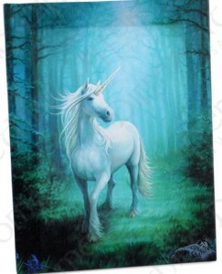 Canvastaulu 'Forest Unicorn'