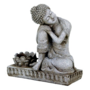 Buddhapatsas / tuikkupidike 'Resting Buddha' hiekka 17,5cm