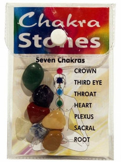 Chakrakivet 7 kpl + samettipussi