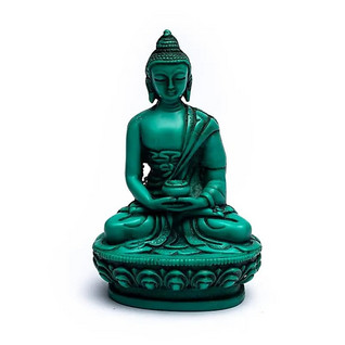 Buddhapatsas turkoosinvihreä 11cm