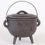 Rautapata / Cauldron / Kolmijalka 'Triple Moon' 12cm