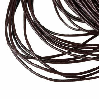 Nahkanauha 'Kahvi' 1,5mm / 1m