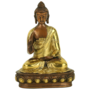 Patsas 'Teaching Buddha' messinki 20cm