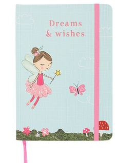 Muistikirja Fairy Dreams & Wishes 21*15cm