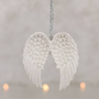 Pienet enkelinsiivet 'Glitter' 7*6,5cm