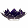 Lotus tuikkulyhty Violetti hopeareunuksin