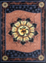 Seinävaate 'Ohm Lotus' 147*208cm