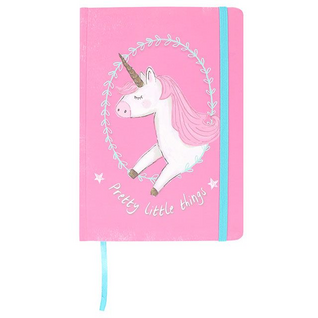 Muistikirja Pink Unicorn 21*15cm