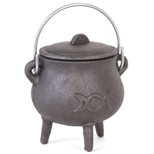 Cauldron / Rautapata / Kolmijalka 'Triple Moon' 11*7,5cm