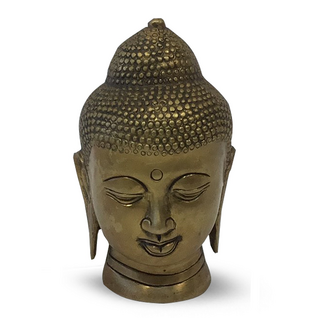 'Buddha Head' messinki 12cm