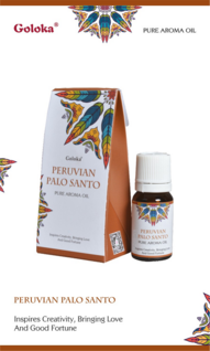 Goloka Peruvian Palo Santo tuoksuöljy 10ml