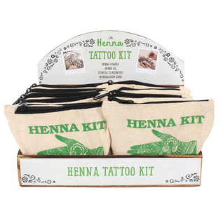 Hennatatuointipakkaus 'Henna Tattoo Kit' 100g