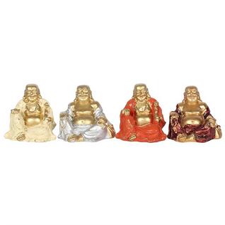 Mini Lucky Buddha 'Gold' 4cm