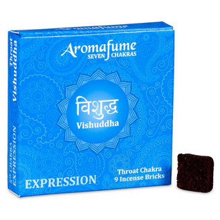 Aromafume Throat Chakra Vishuddha suitsukepala (9 kpl)