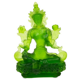 Patsas 'Green Tara Transparent' 12cm