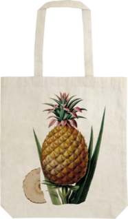 Ekopuuvillakassi Ananas 42*38cm
