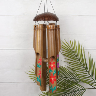 Tuulikello 'Hibiskus Bamboo' 13/100cm