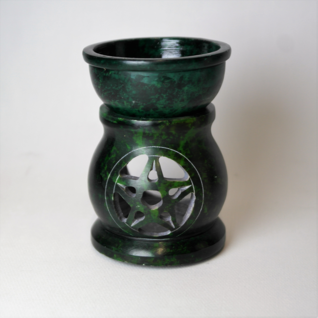 Tuoksulyhty kivinen 'Green Pentacle' 9cm