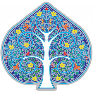 Mandalatarra / Ikkunatarra 'Tree of Life' 11cm