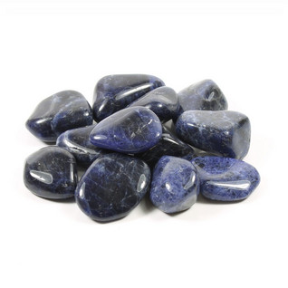 Sodaliitti 'Dark Blue' hiottu 20-30mm 1-laatu