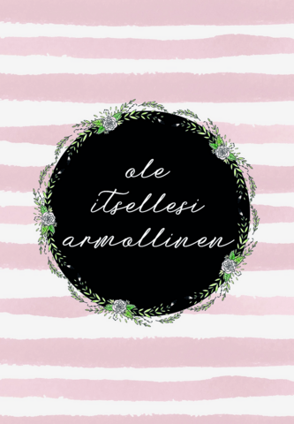 Ole itsellesi armollinen kortit - Hidasta elämää