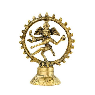 Patsas 'Shiva Nataraj' messinki 10cm
