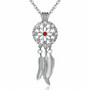 Bola Enkelikellokoru hopea 'Red Diamond Feather' (16mm)