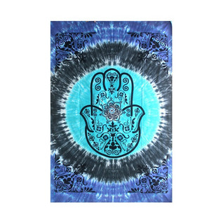 Seinävaate 'Hand of Hamsa' 208*145cm