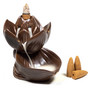 Suitsukealusta 'Backflow Lotus' ruskea