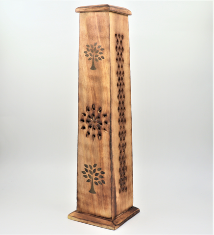 Suitsuketorni puinen 'Tree of Life - Nag Champa' 30cm