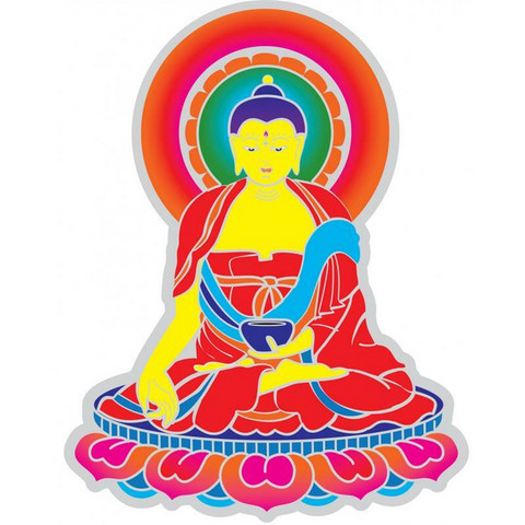 Ikkunatarra 'Buddha' 14cm