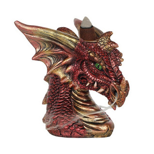 Suitsukepoltin 'Backflow Small Red Dragon Head'