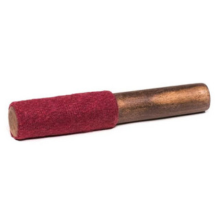 Soittokapula äänimaljalle huovutettu punainen 13cm