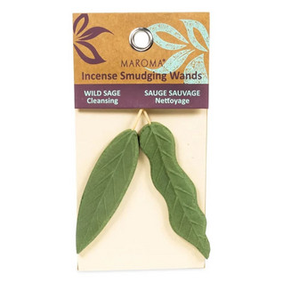 Maroma: Incense Smudging Wands 'Leaf' White Sage