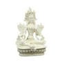 Patsas 'Green Tara' valkoinen 15cm