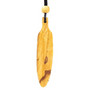 Kaulakoru Palo Santo / Pyhä Puu 'Feather 9cm'