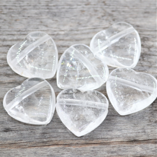 Riipus Vuorikide 'Heart Drilled' 30*30mm