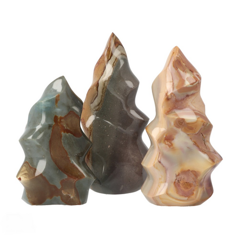 Jaspis Polychrome 'Liekki' 110-130mm/540-600g