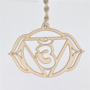 Chakrariipus 'Ajna - Kolmas Silmä Chakra' koivuvaneri 95mm