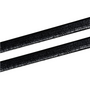 Nahkanauha Musta leveä 6mm / 1,85m