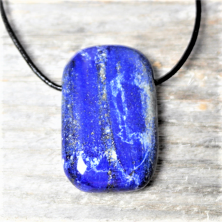 Riipus Lapis lazuli 'Rectangle' 30*20mm 1-laatu