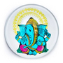 Magneetti Ganesh 'Coloured' 40mm