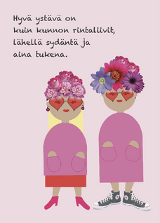 Täti-Postikortti: 'Rintaliivit'