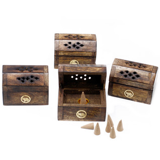Suitsukerasia 'Mini Mangowood Elephant' kartiosuitsukkeille 9*6*6,5cm