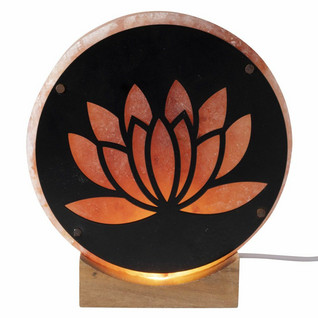 Suolavalaisin 'Himalaya Salt Lotus' LED/USB 13,5cm