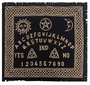 Seinävaate / Alttarivaate 'Ouija Board' 60*60cm