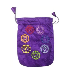 Samettipussi 'Purple Chakra' violetti 15*20cm
