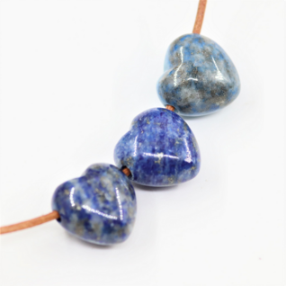 Riipus Lapis lazuli 'Minisydän' 15mm