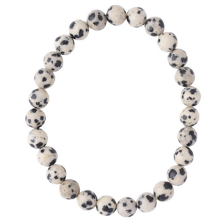 Rannekoru Dalmatianjaspis (Helmi 6mm)